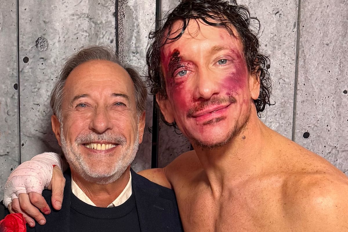 El encuentro de Guillermo Francella con Nico Vázquez