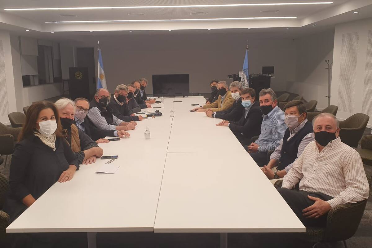 El encuentro de la Mesa de Enlace con representantes del Consejo Agroindustrial Argentino (CAA)