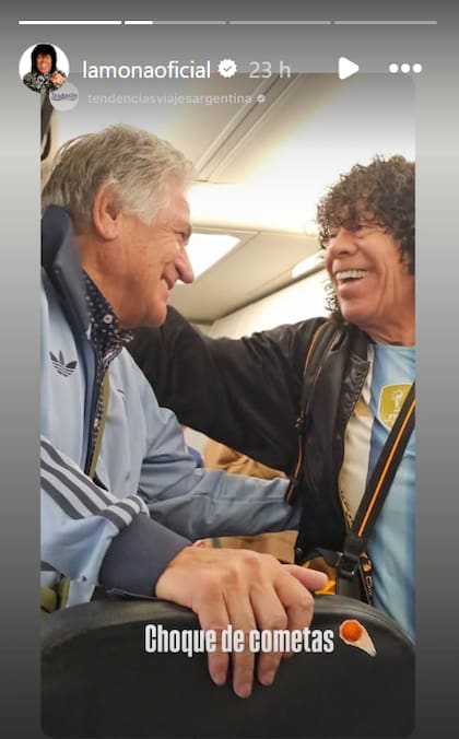 El encuentro de La Mona y Fillol en el avión rumbo a Dallas