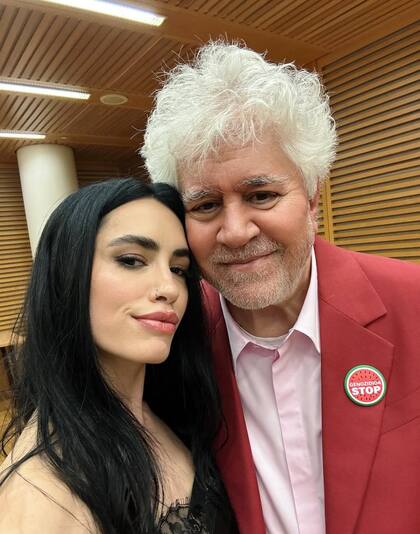 El encuentro de Lali con Almodóvar (Foto: @lali)