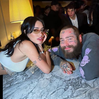 El encuentro de Lali Espósito con Pos Malone