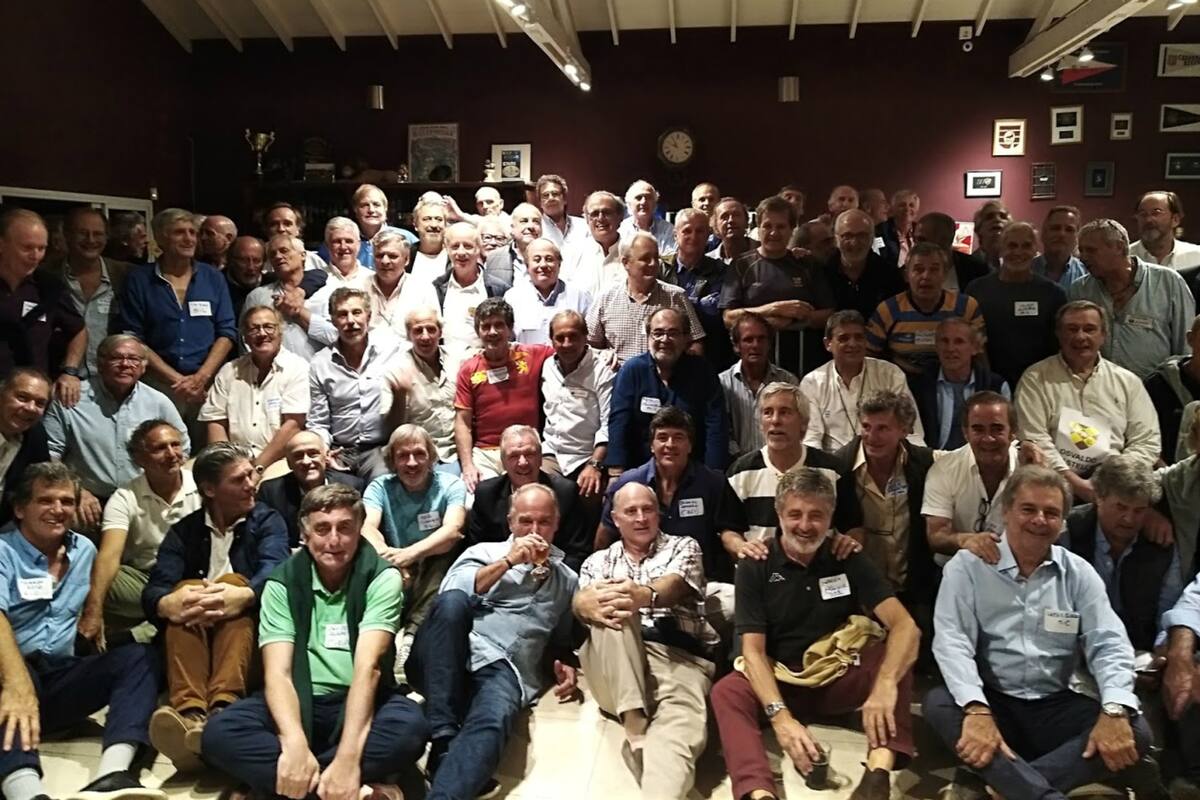 El encuentro de las camadas 1956 y 1957 que se realizó en el Buenos Aires Criquet and Rugby Club