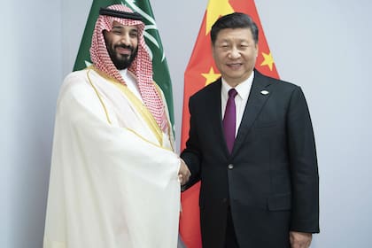 El encuentro de Mohammed con Xi