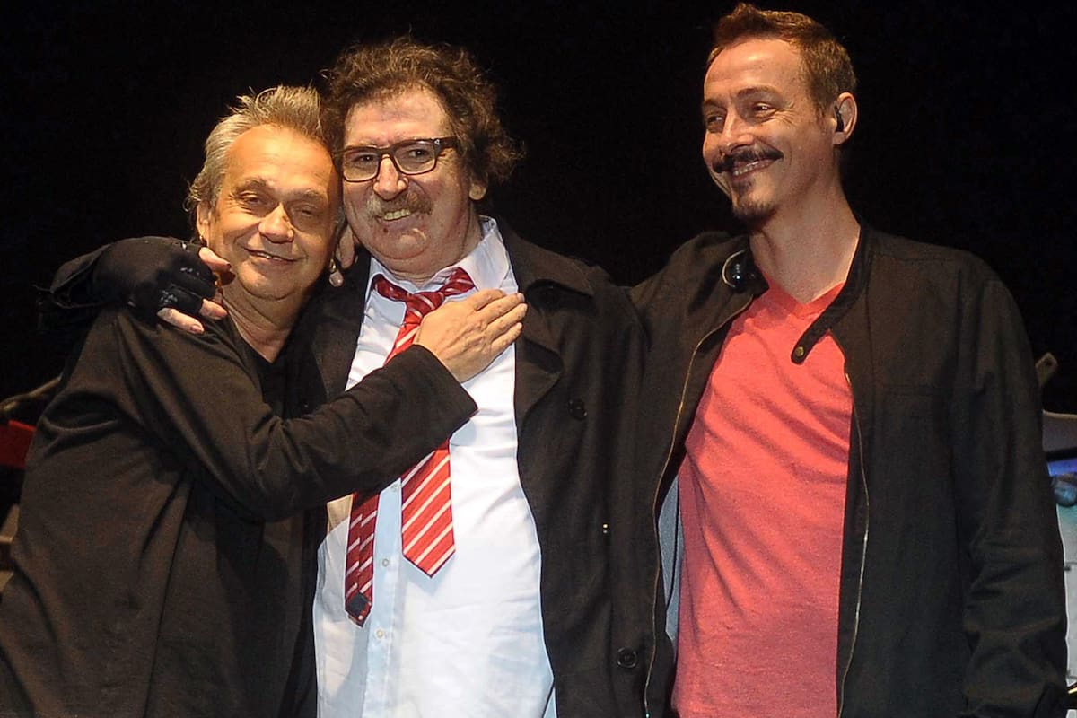 El encuentro de Serú Girán en Cosquín Rock 2013; ahora el Quilmes Rock los quiere volver a juntar