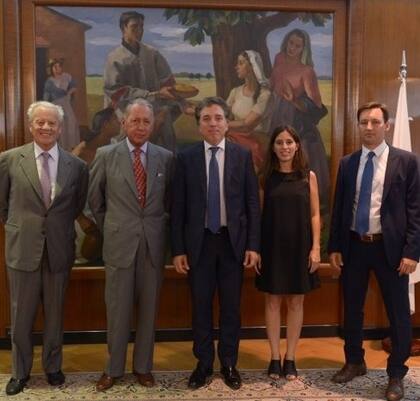 El encuentro en Hacienda entre Dujovne y la Copal