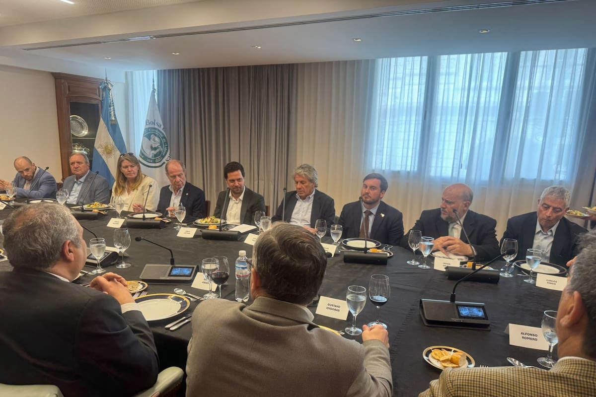 El encuentro en la Bolsa de Cereales de Buenos Aires