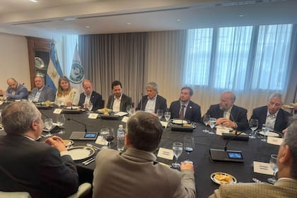 El encuentro en la Bolsa de Cereales de Buenos Aires