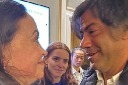 El encuentro entre Corina Machado y Patricio Hernández en Oslo