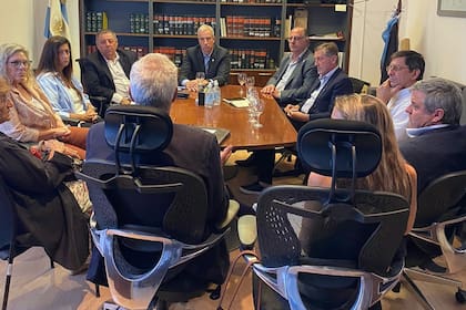 El encuentro entre dirigentes del agro y senadores de la Comisión de Agricultura de la Cámara baja