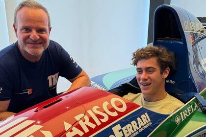 El encuentro entre Franco Colapinto y Rubens Barrichello, que lo invitó a comer un asado en su casa de San Pablo