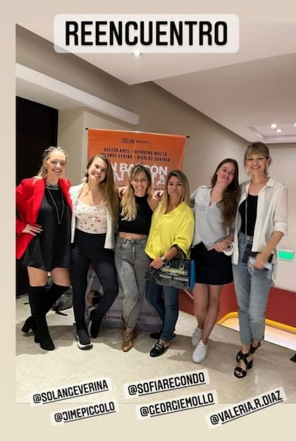 El encuentro entre las ex Chiquititas