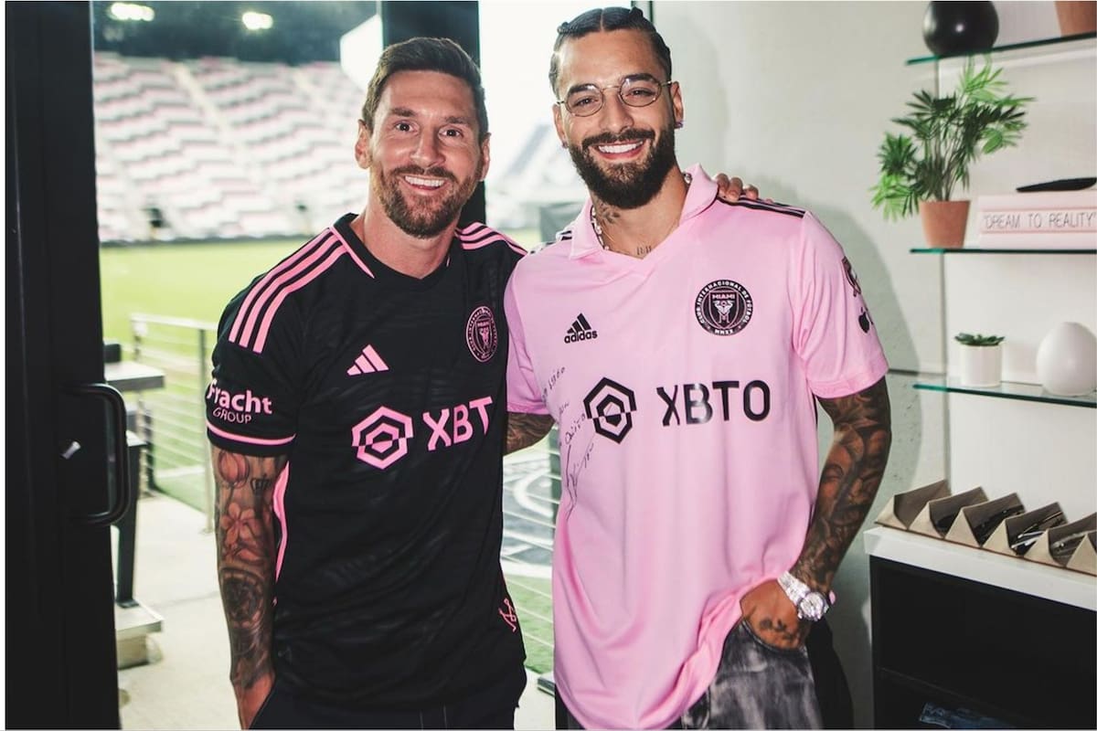 El encuentro entre Lionel Messi y Maluma en Miami