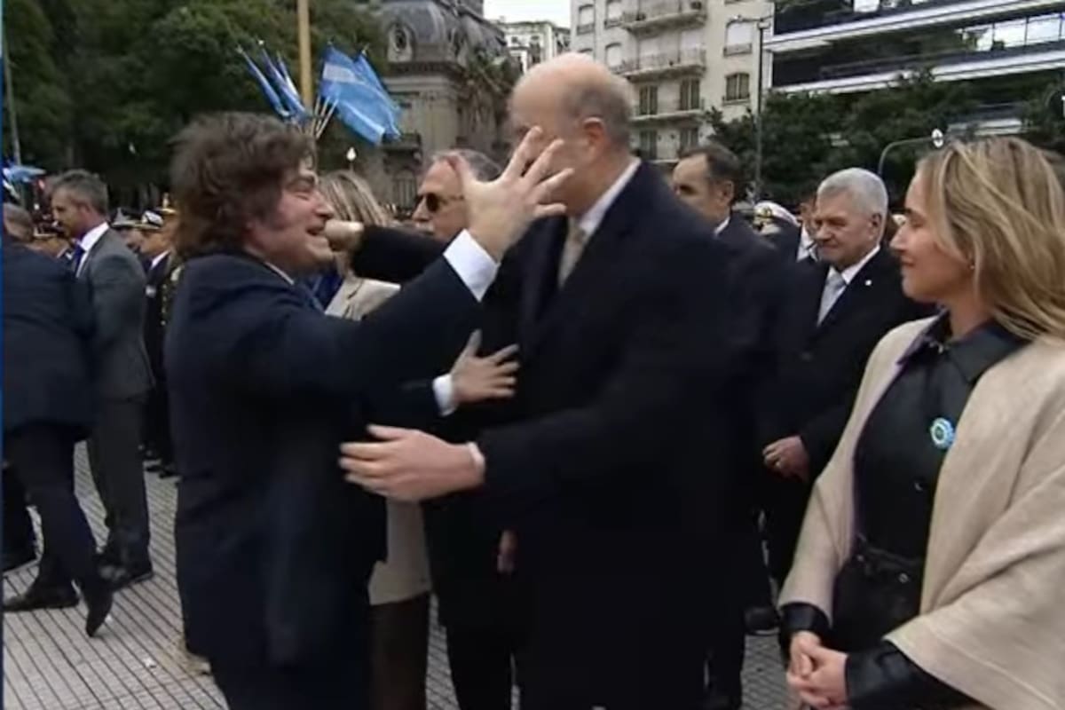El encuentro entre Milei y Sturzenegger