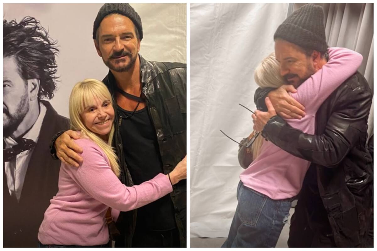 El encuentro entre Ricardo Arjona y Claudia Villafañe