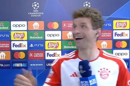 El encuentro entre Tchouaméni y Müller en el empate de Real Madrid y Bayern Munich