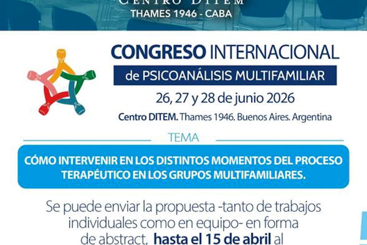 El encuentro reunirá experiencias clínicas y académicas para debatir nuevas formas de abordar el sufrimiento psíquico