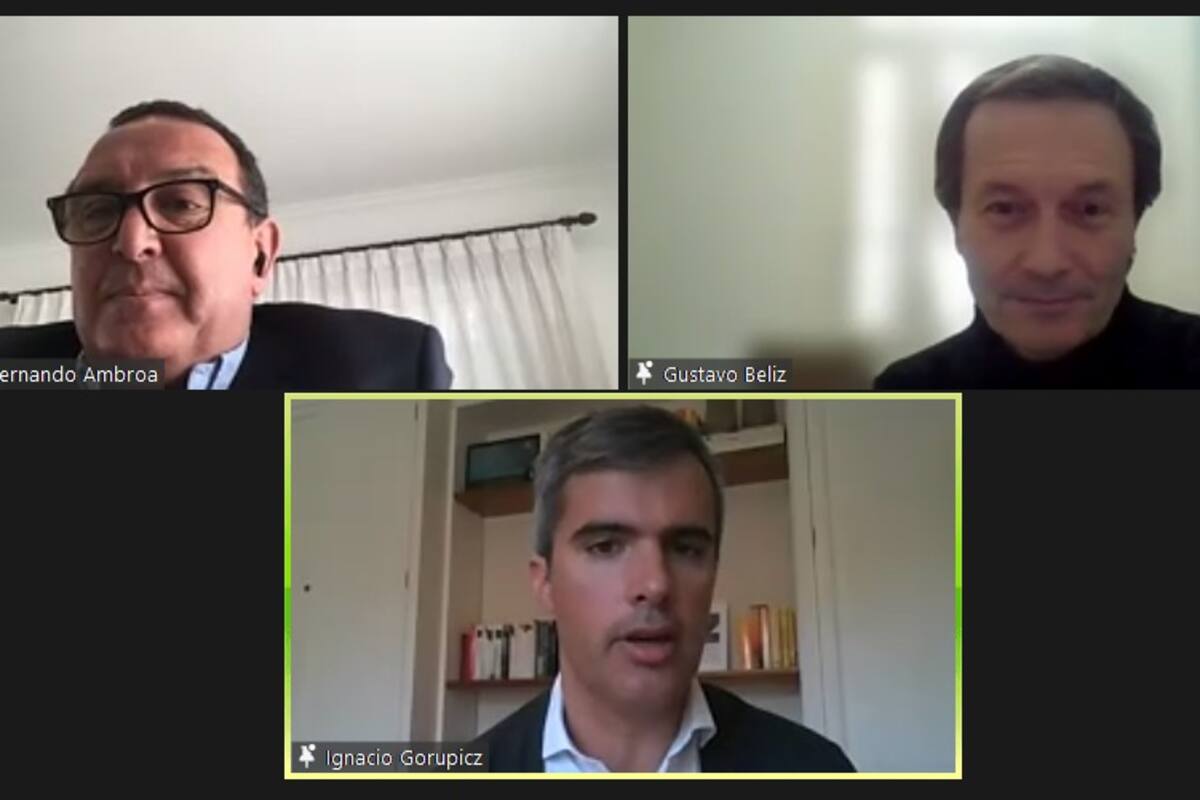 El encuentroreunió a Gustavo Beliz y a los directivos de ACDE Fernando Ambroa e Ignacio Gorupicz