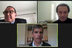 El encuentroreunió a Gustavo Beliz y a los directivos de ACDE Fernando Ambroa e Ignacio Gorupicz