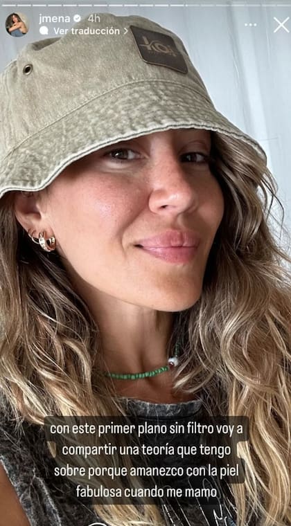 El enigma que compartió Jimena Barón: ¿El alcohol mejora la piel?