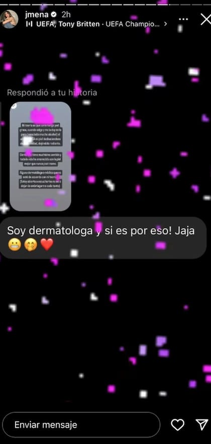 El enigma que compartió Jimena Barón: ¿El alcohol mejora la piel?