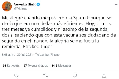 El enojo de Llinás