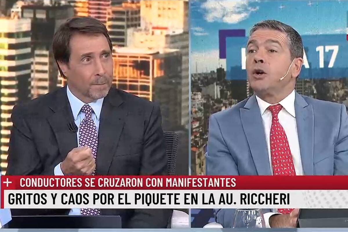 El enojo de Feinmann con el corte de la Riccheri: "Eran diez vagos"