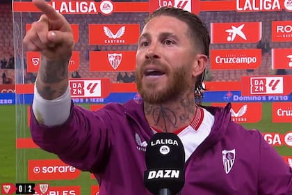 El enojo de Sergio Ramos con un simpatizante de Sevilla en plena entrevista