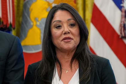 El entorno de la ahora exsecretaria del Trabajo de Estados Unidos, Lori Chavez-DeRemer, presentaba polémicas (AP Foto/Alex Brandon, Archivo)