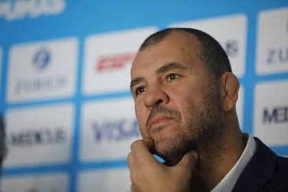 El entrenador de Los Pumas, Michael Cheika; todavía no terminó de anunciar el cuerpo técnico que lo acompañará en su ciclo