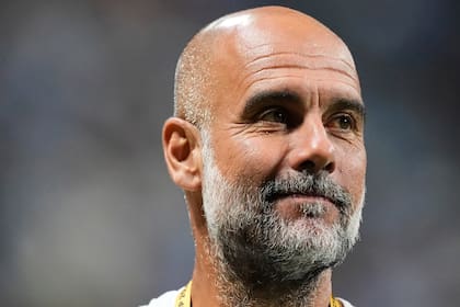 El entrenador del Manchester City, Pep Guardiola