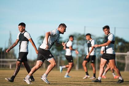 El entrenamiento de Central Córdoba, previo a la final