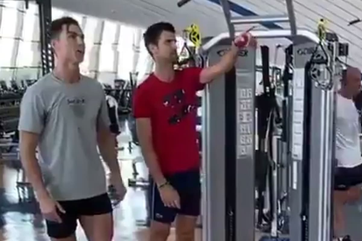 El entrenamiento de dos grandes: Cristiano Ronaldo y Novak Djokovic