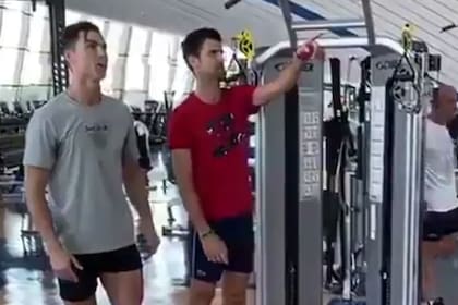 El entrenamiento de dos grandes: Cristiano Ronaldo y Novak Djokovic