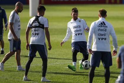El entrenamiento de la selección fue abierto al público