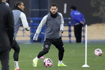 El entrenamiento de Lionel Messi en Chiba, cerca de Tokio; Inter Miami se medirá frente a Vissel Kobe este miércoles