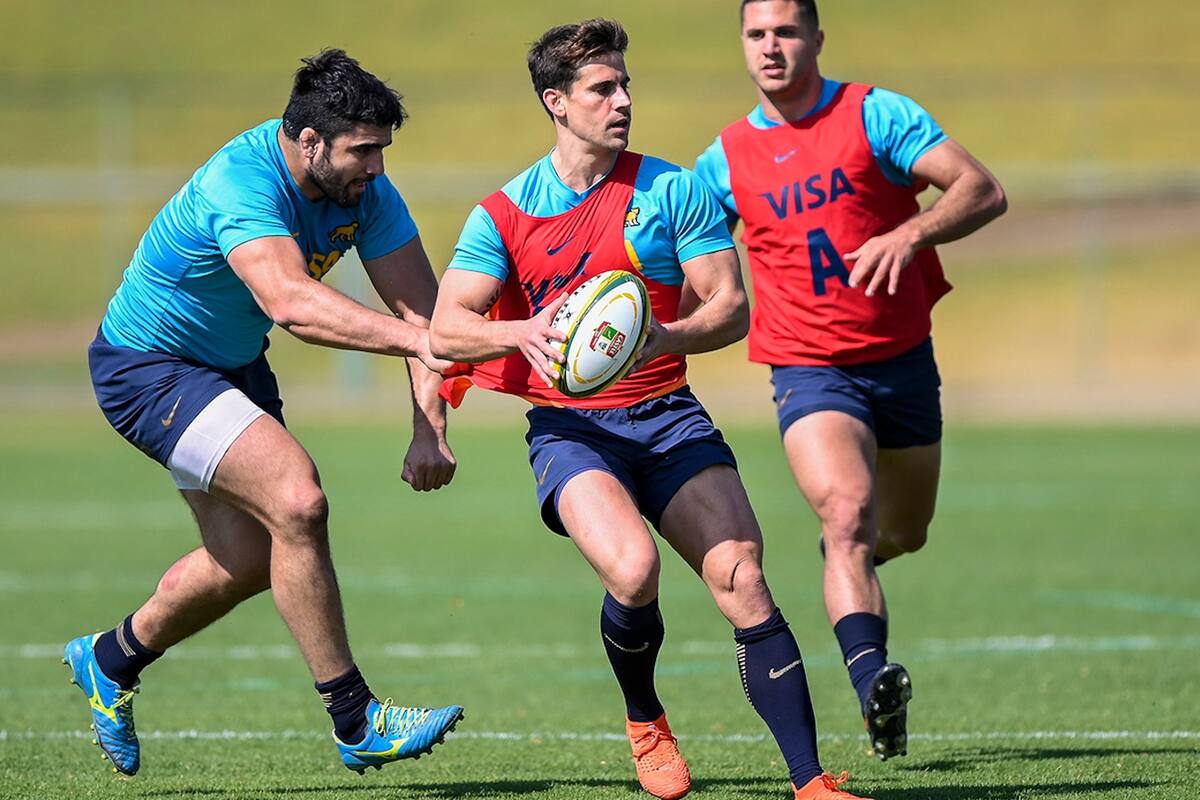 El entrenamiento de los Pumas en Pretoria