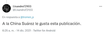 El episodio del pasacalles viral hizo recordar al pasado amoroso de La China Suárez