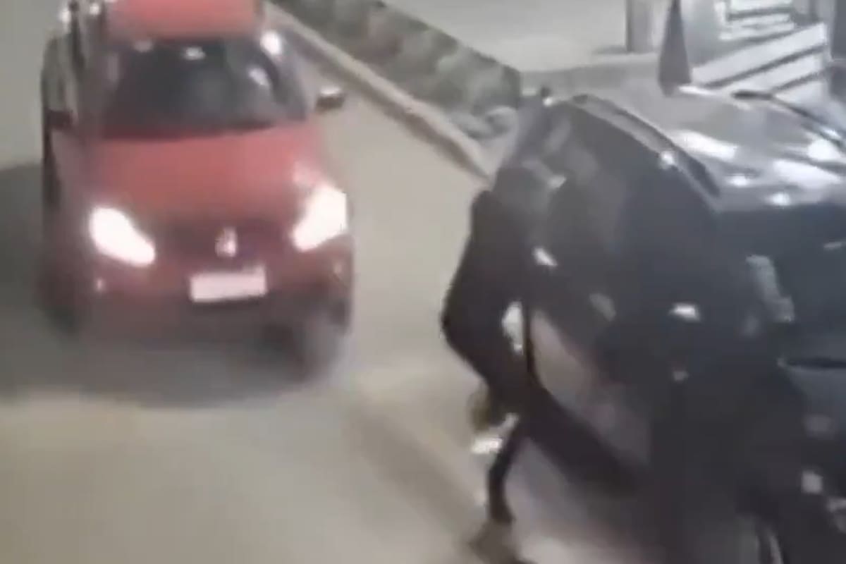 El episodio ocurrió frente a un comercio de la zona