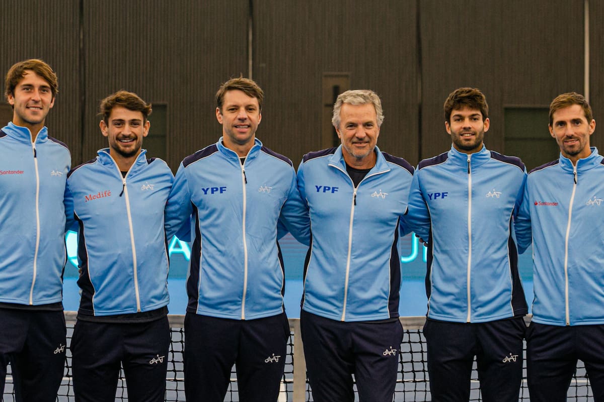 El equipo argentino, con Javier Frana a la cabeza, visita a Noruega en la primera ronda de la Copa Davis 2025