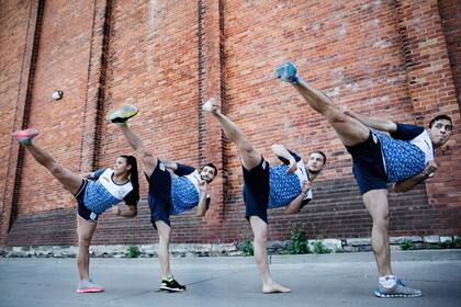 El equipo argentino de karate, en Toronto 2015