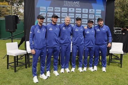 El equipo argentino de la Copa Davis que jugará frente a Turquía en Neuquén