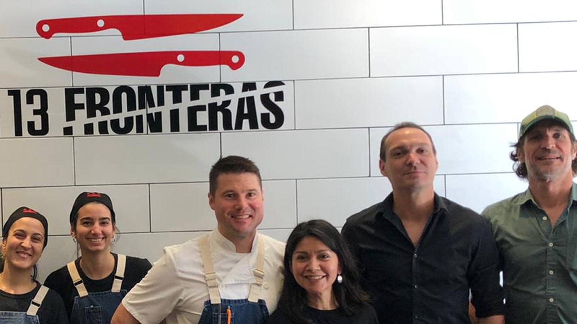 El equipo completo de 13 fronteras