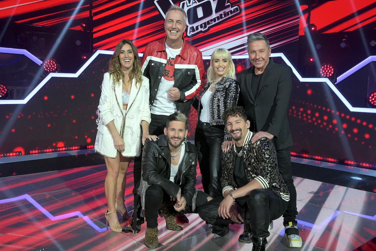 El equipo completo de La Voz Argentina.