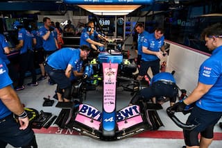 Franco Colapinto completó la única práctica del Gran Premio de Singapur
