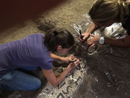 El equipo de arqueólogos trabajó cuatro años desenterrando y restaurando la milenaria residencia (Soprintendenza Speciale di Roma)