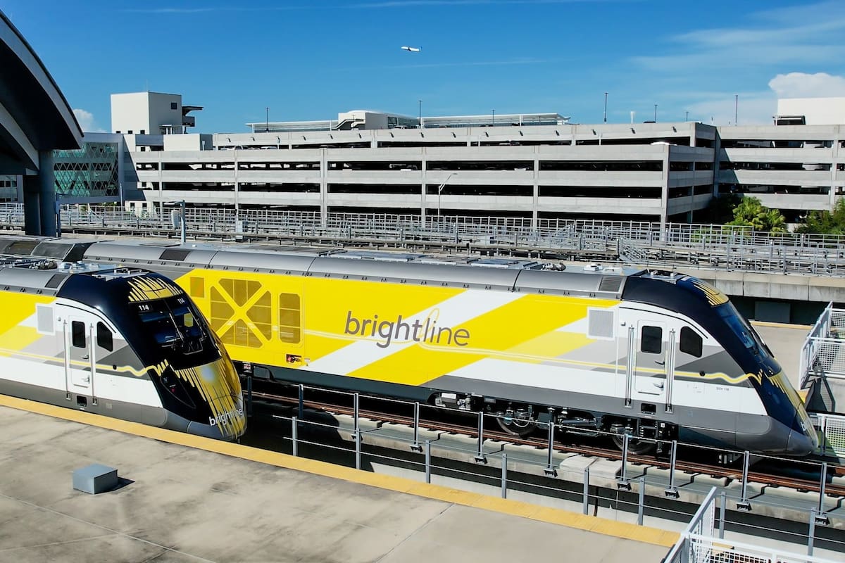 El equipo de Brightline rompió su propio récord histórico y se convirtió en el transporte más rápido del sureste de EE.UU.
