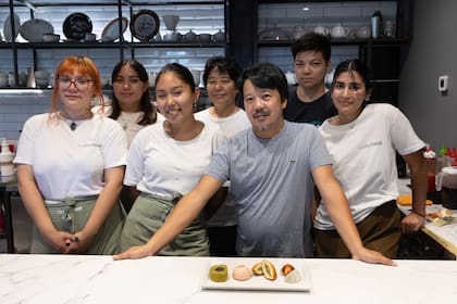 El equipo de Casa Tsuji.