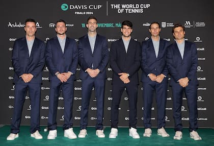 El equipo de España para las Finals de la Copa Davis, con Rafael Nadal jugando por última vez