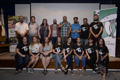 El equipo de Fundación Vida Silvestre, que participó del desarrollo de la plataforma.