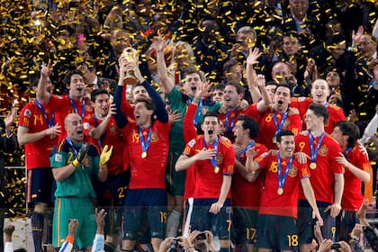 La selección de España ganó el Mundial Sudáfrica 2010